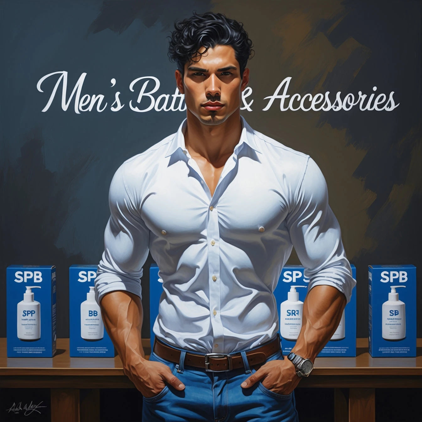 MEN'S BATH & ACCESSORIES