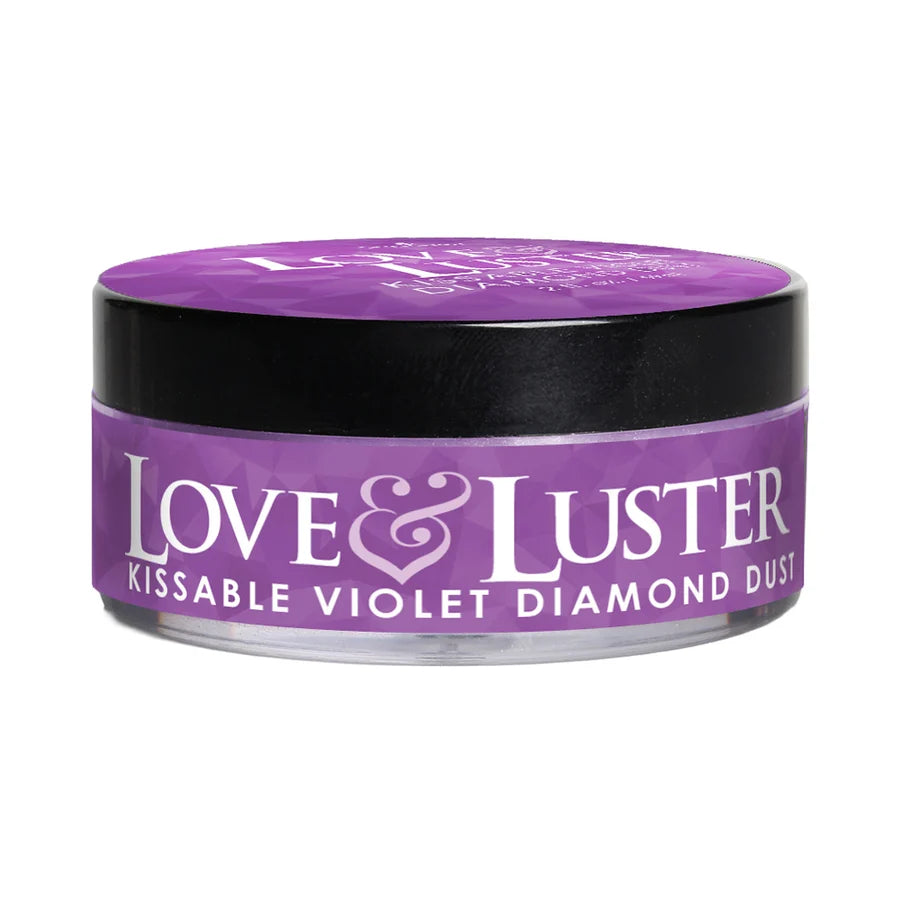 Sensuva Love & Luster Kissable Diamond Dust 2 oz. Jar Violet
