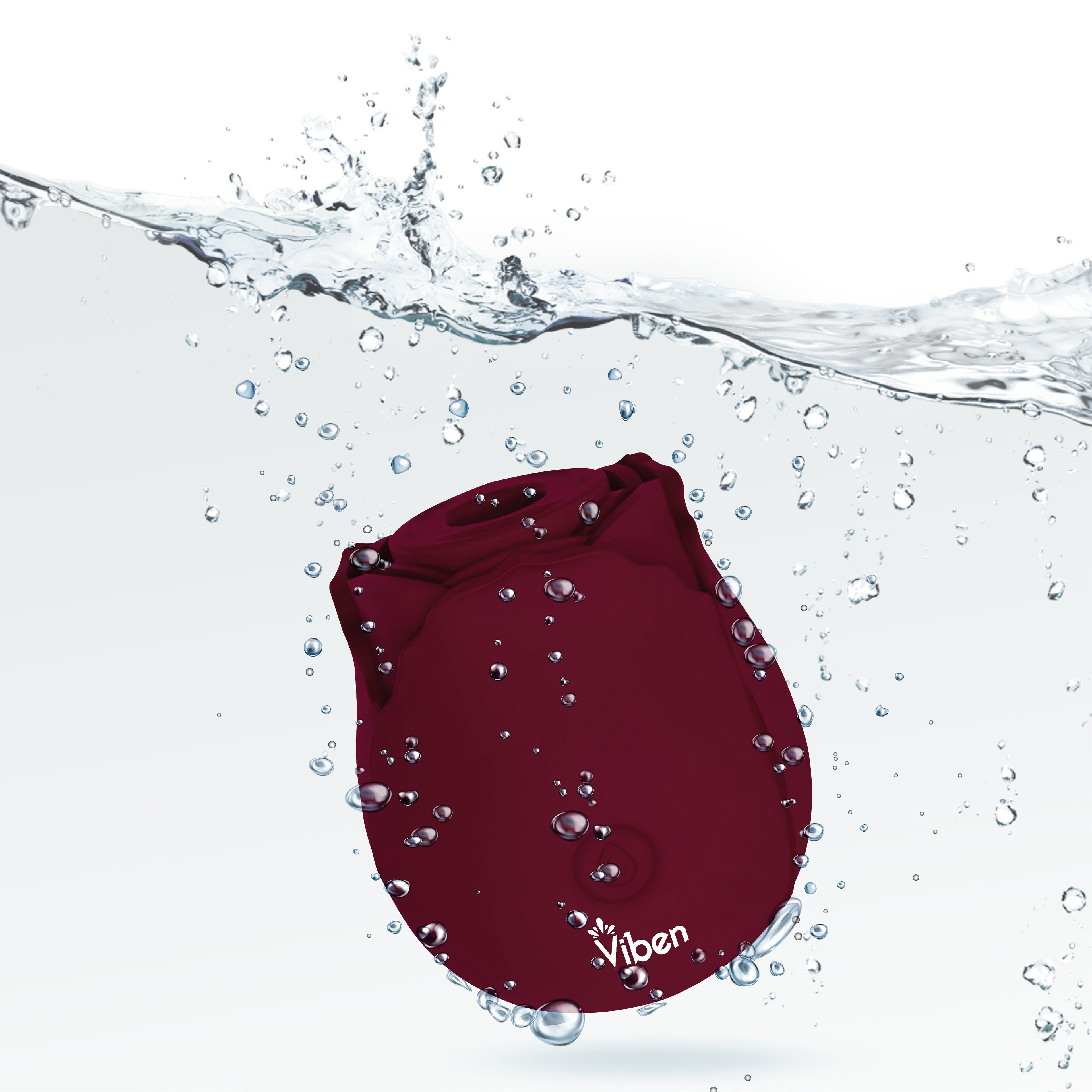 Classic Rose - Handheld Rose Clitoral and Nipple Stimulator VIBEN