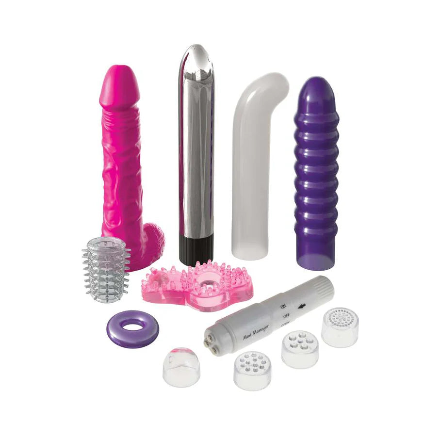 Pipedream Waterproof Wet & Wild Pleasure Collection 13-Piece Set PIPEDREAM