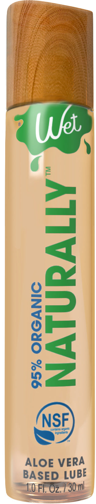 Wet 95% Organic Naturally - Aloe Based Lubricant WET
