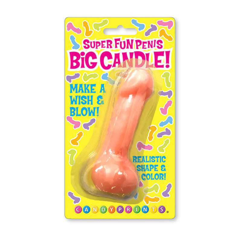 Super Fun Big Penis Candle LITTLE GENIE
