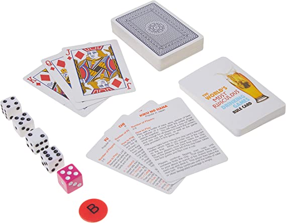 30 Fun Drinking Games From Worldwide – Complete Set With Cards, Dice & Game Chip - SP BOUTIQUE