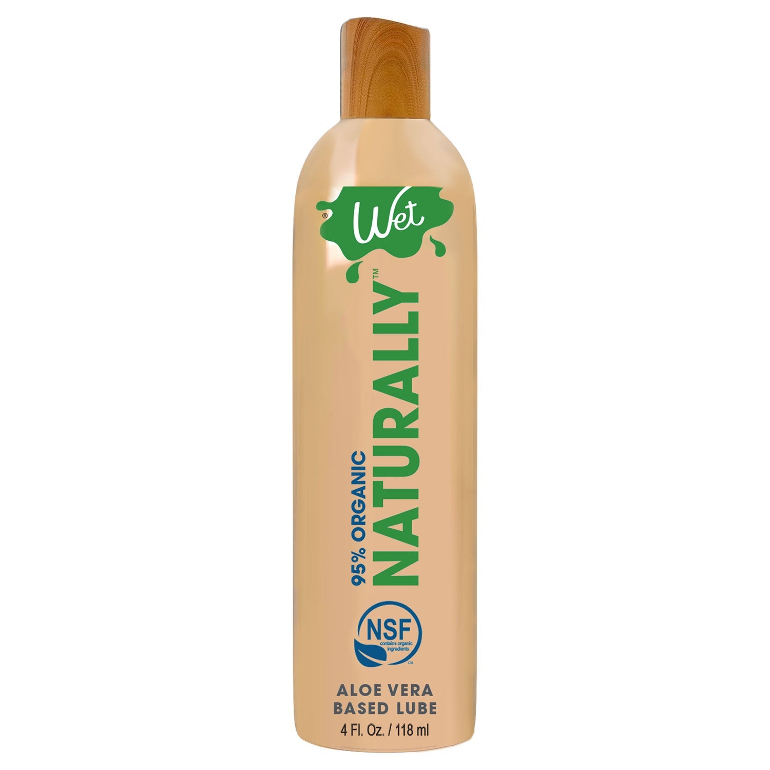 Wet 95% Organic Naturally - Aloe Based Lubricant WET