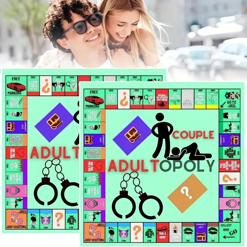 ADULTOPOLY COUPLE BOARD GAME SENSUOUSP