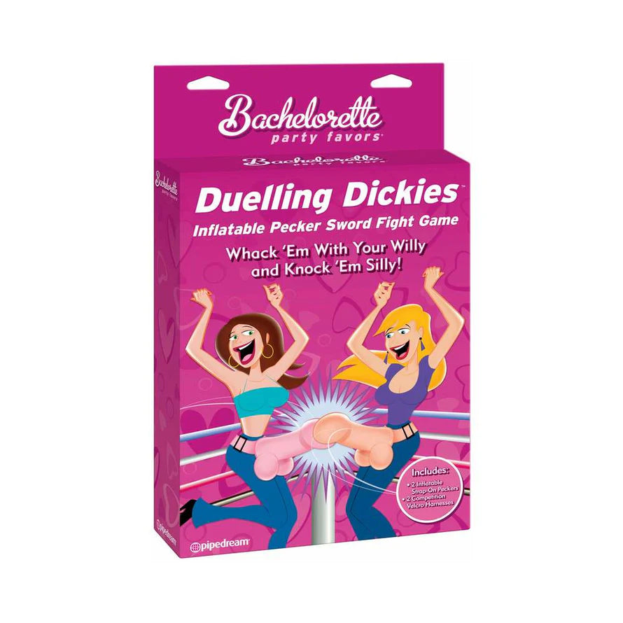 Bachelorette Party Favors Dueling Dickies Inflatable Pecker Sword Fight Game PIPEDREAM