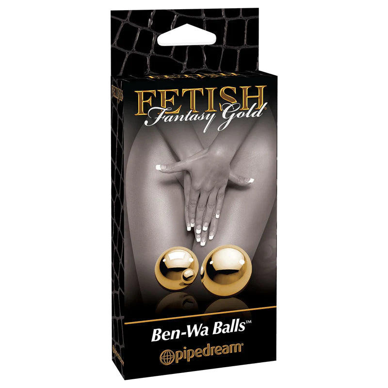 Fetish Fantasy Gold Ben Wa Balls PIPEDREAM