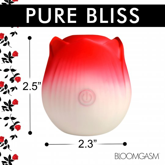 Pulsing Petals Throbbing Rose Clit Stimulator XR BRANDS