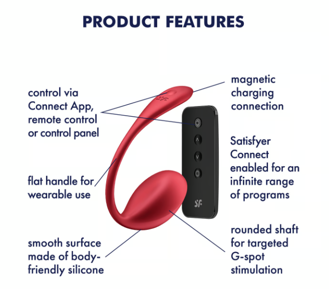 Satisfyer Shiny Petal Connect App SATISFYER