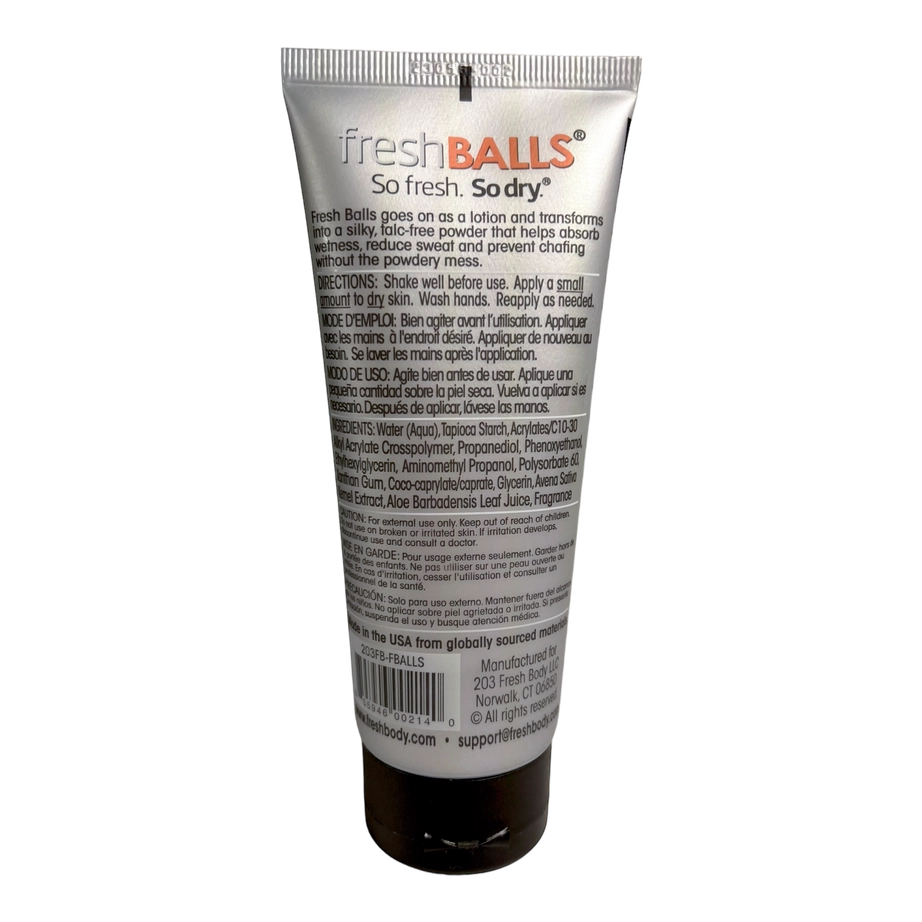 Fresh Balls Anti-Chafing Deodorant Lotion FRESH BODY