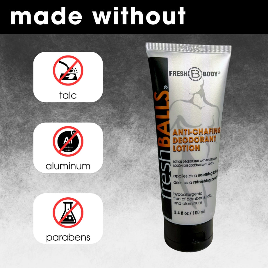 Fresh Balls Anti-Chafing Deodorant Lotion FRESH BODY