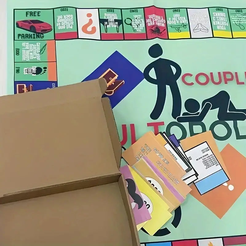 ADULTOPOLY COUPLE BOARD GAME SENSUOUSP