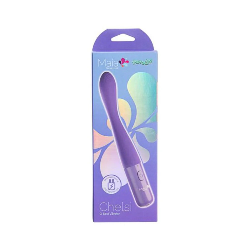Chelsi Silicone G-spot Vibe Rechargeable MAIA TOYS