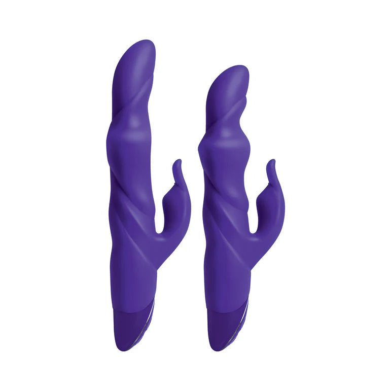 Adam & Eve Thruster Rechargeable Silicone Thrusting Rabbit Vibrator ADAM & EVE