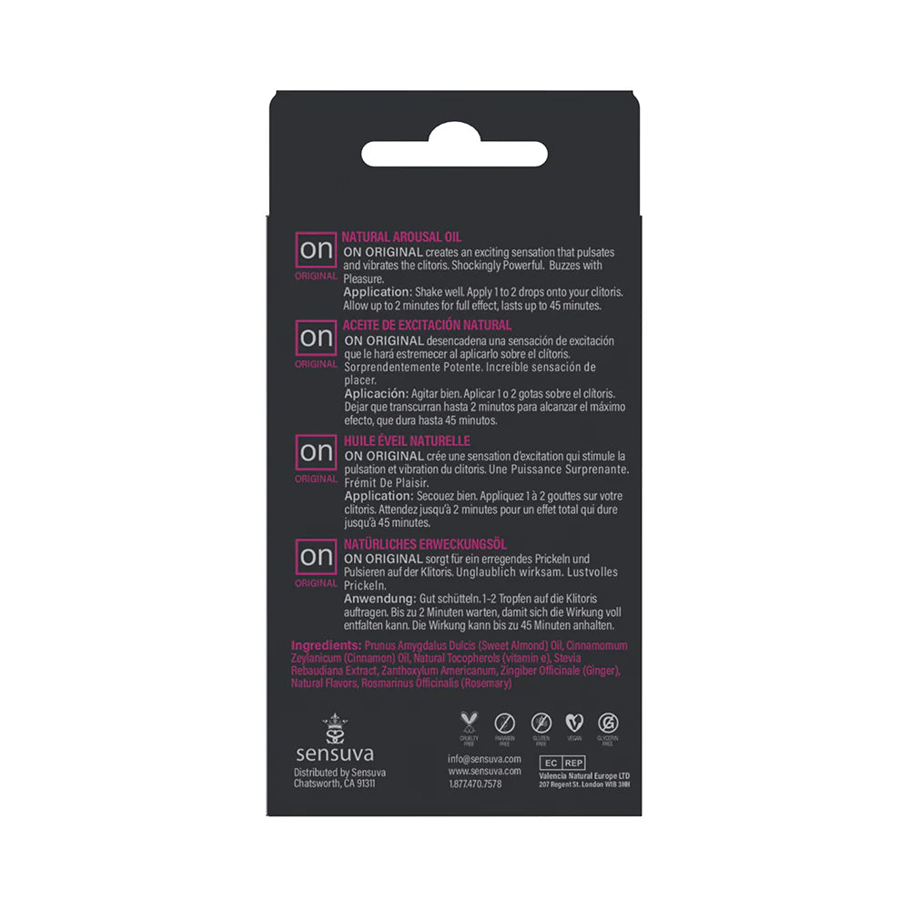 Sensuva ON Original Arousal Oil SENSUVA