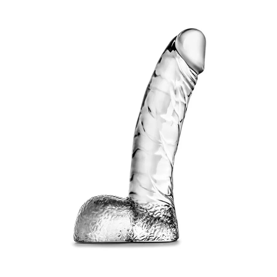 Naturally Yours Ding Dong Realistic 5.5 in. Dildo with Balls - Perfectly sized for beginners with an insertable length designed for optimal pleasure.