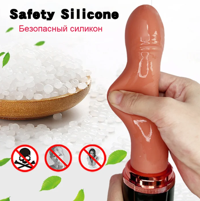 Hand Free 2-in-1 Telescopic Vibrating Dildo Machine SP BOUTIQUE