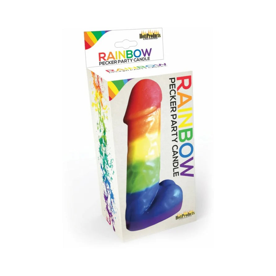Rainbow Pecker Party Candle HOTT PRODUCTS