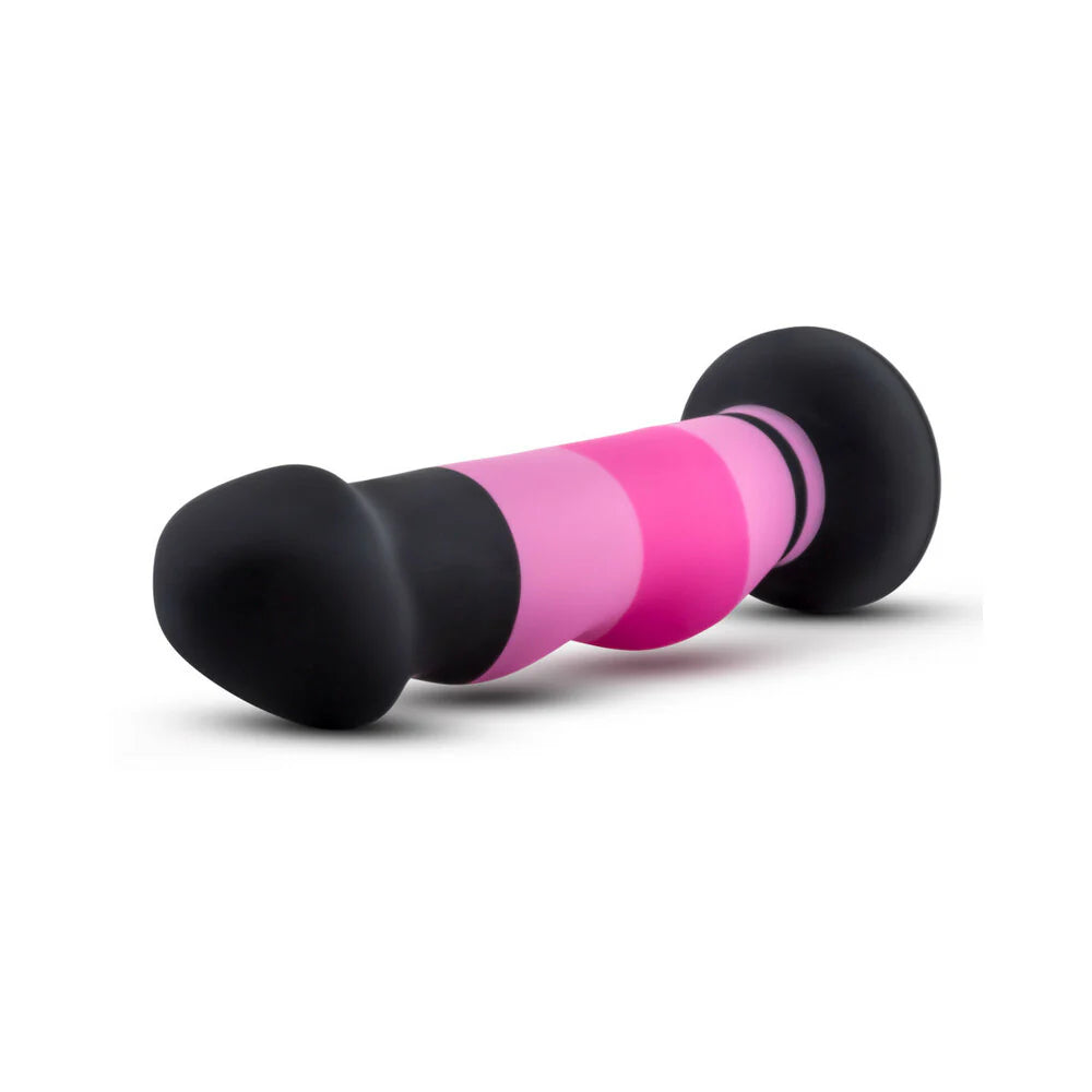 Avant D4 Sexy in Pink 8 in. Silicone Dildo with Suction Cup BLUSH