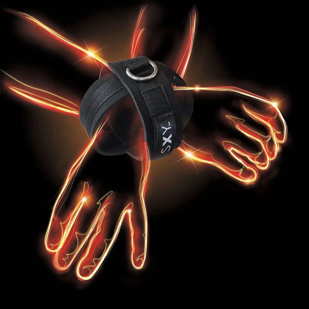 SXY Perfectly Bound Deluxe Neoprene Cross Cuffs CREATIVE CONCEPTIONS