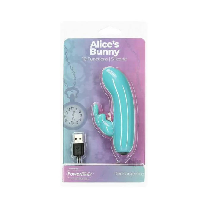 Alices Bunny Rechargeable Bullet With Removable Rabbit Sleeve BMS