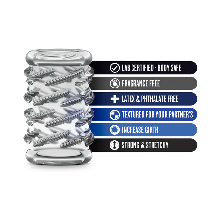 Blush Stay Hard Cock Sleeve 06 Penis Enhancer BLUSH