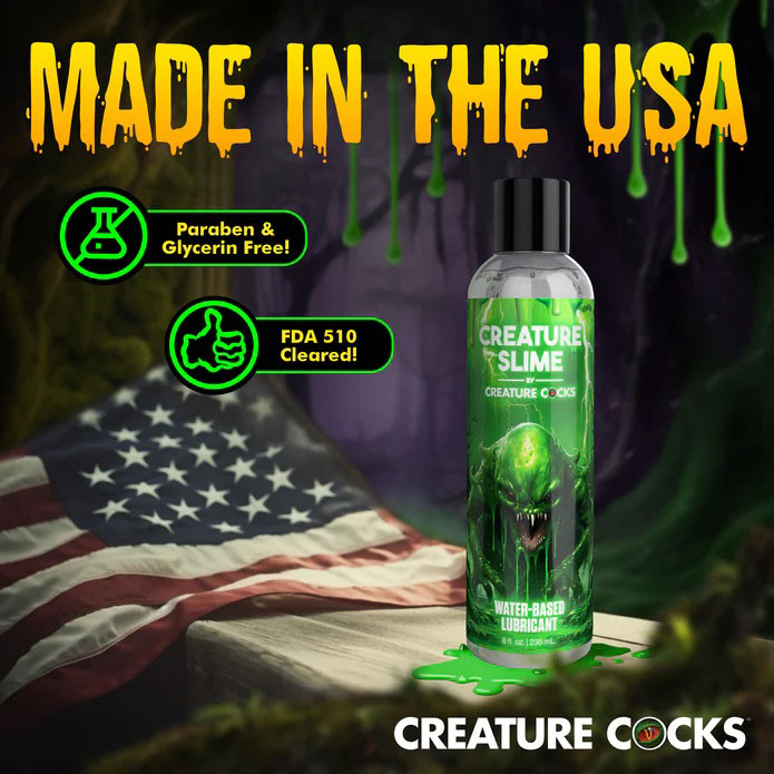Creature Slime Water Based Lubricant CREATURE COCKS
