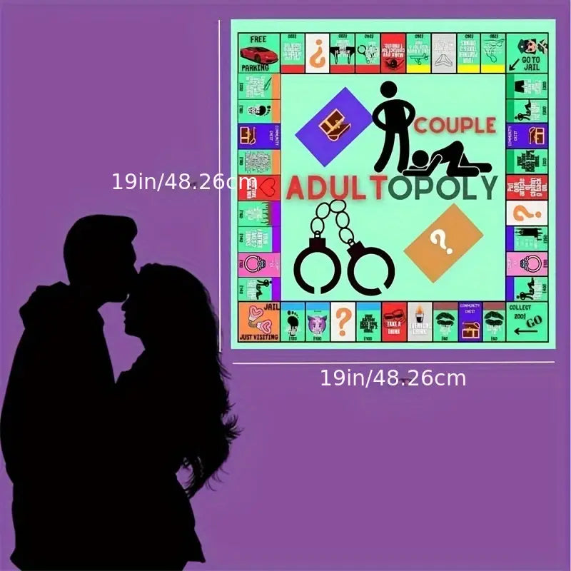 ADULTOPOLY COUPLE BOARD GAME SENSUOUSP