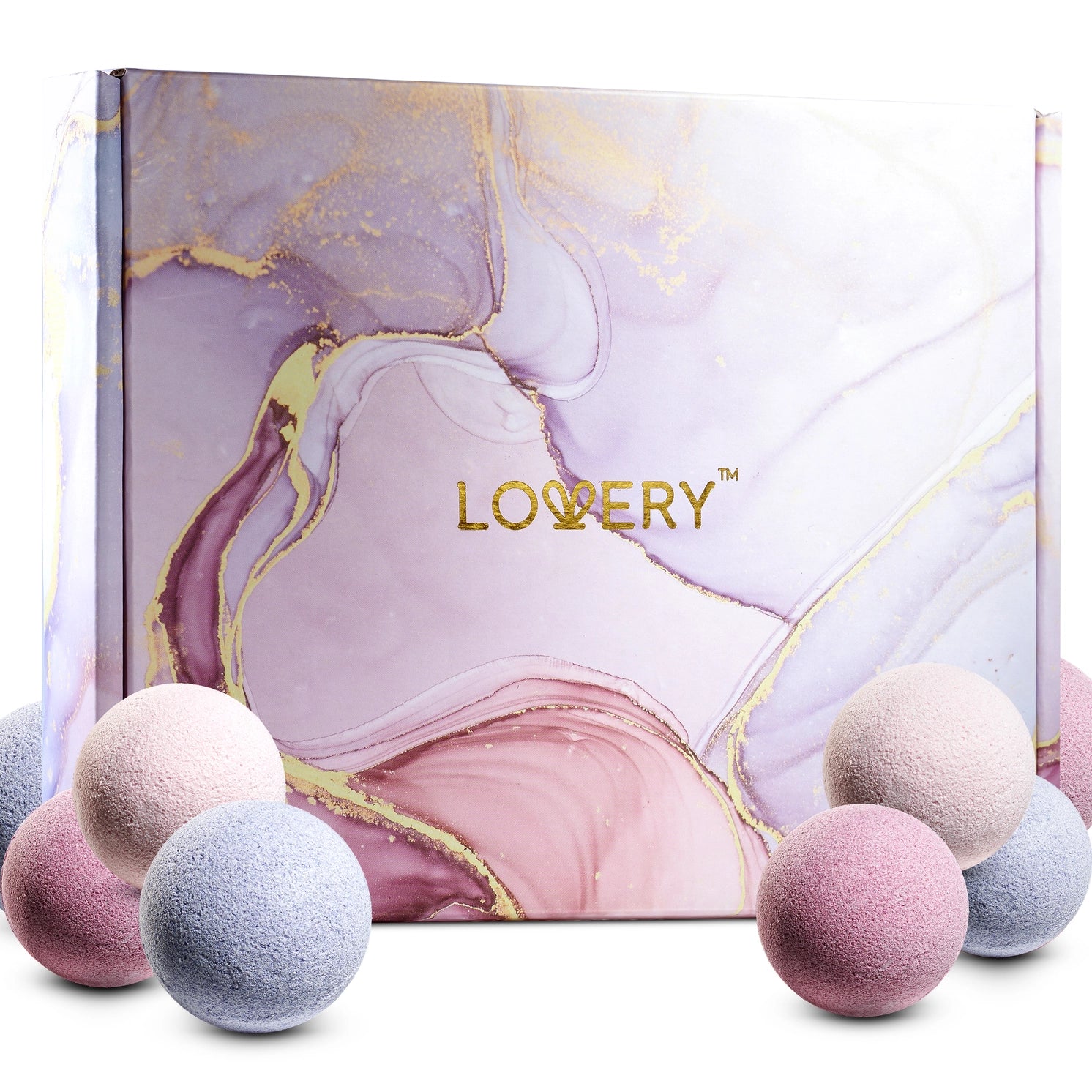 Bath Bombs Gift Set - 30Pc Spa Body Care Balls featuring a variety of handmade bath bombs for a relaxing spa experience.