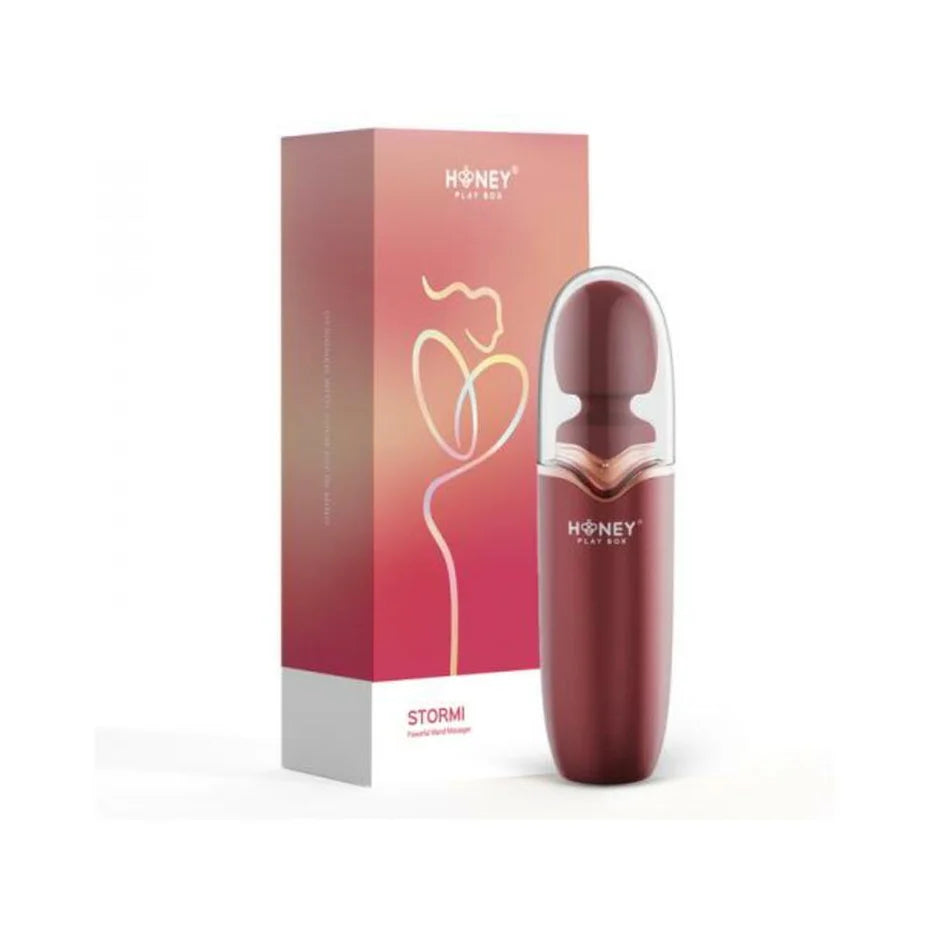 Honey Play Box Stormi Powerful Wand Massager With Charging Case HONEY PLAY BOX
