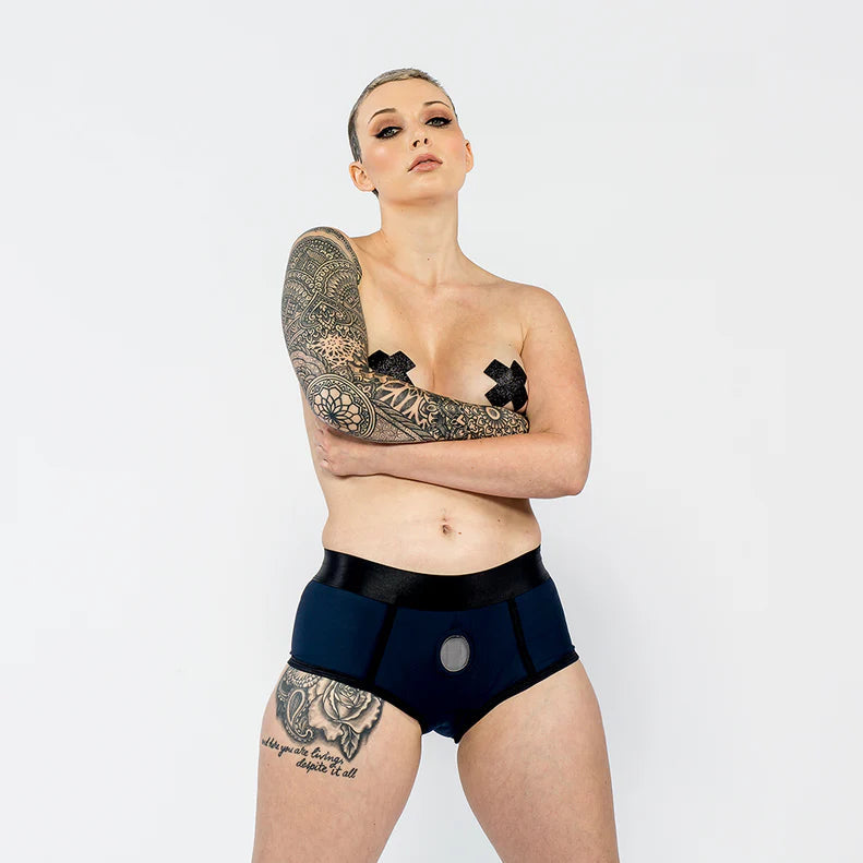 Sportsheets Em.Ex. Fit Harness Navy SPORTSHEETS