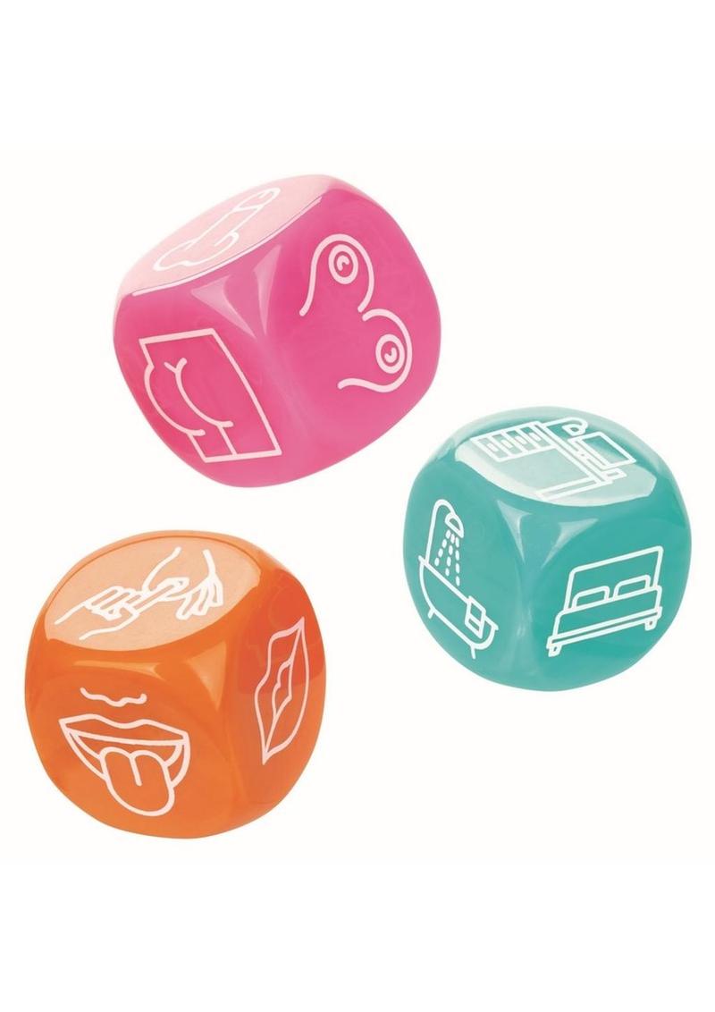 Naughty Bits Roll with It Icon-Based Sex Dice Game CALEXOTIC