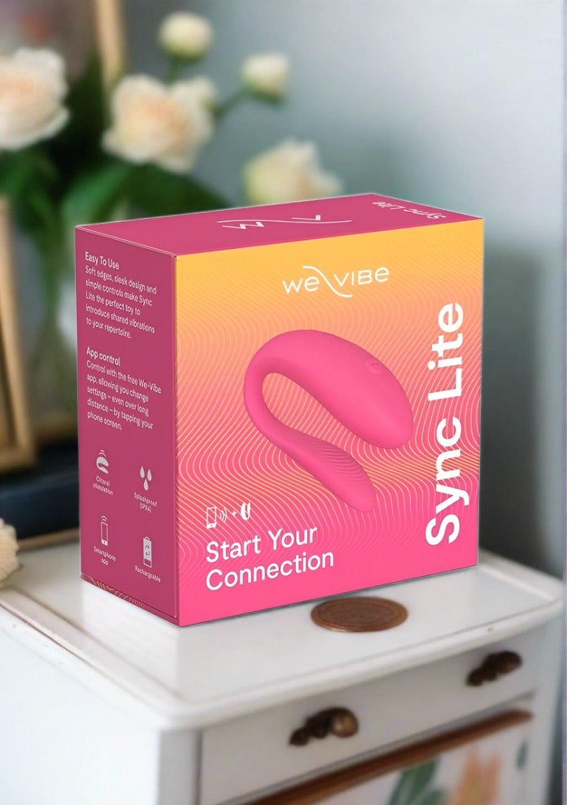 We-Vibe Sync Lite App Control Rechargeable Silicone Couples Vibrator - SP BOUTIQUE