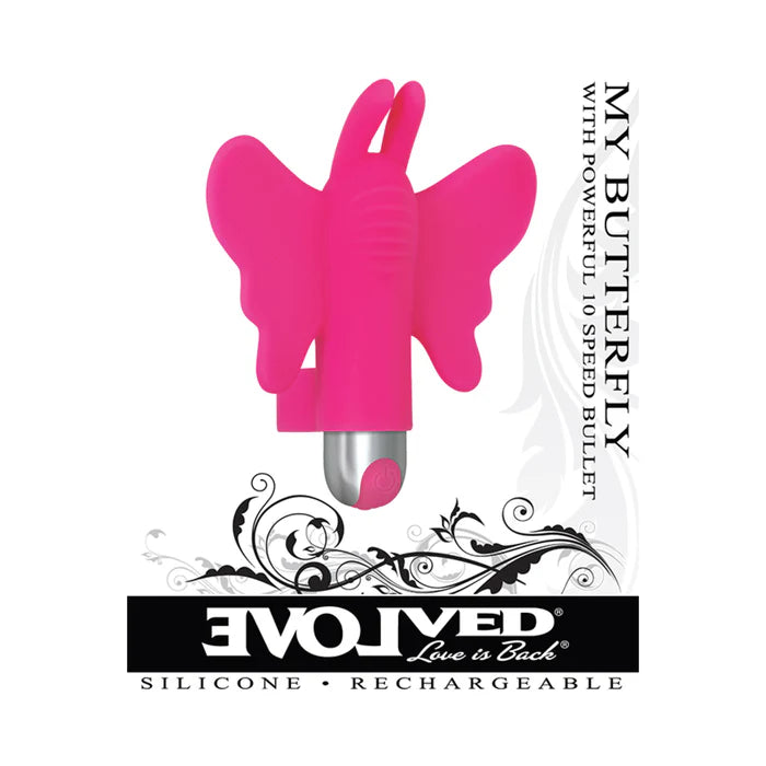 My Butterfly Rechargeable Remote-Controlled Silicone Finger Vibrator EVOLVED