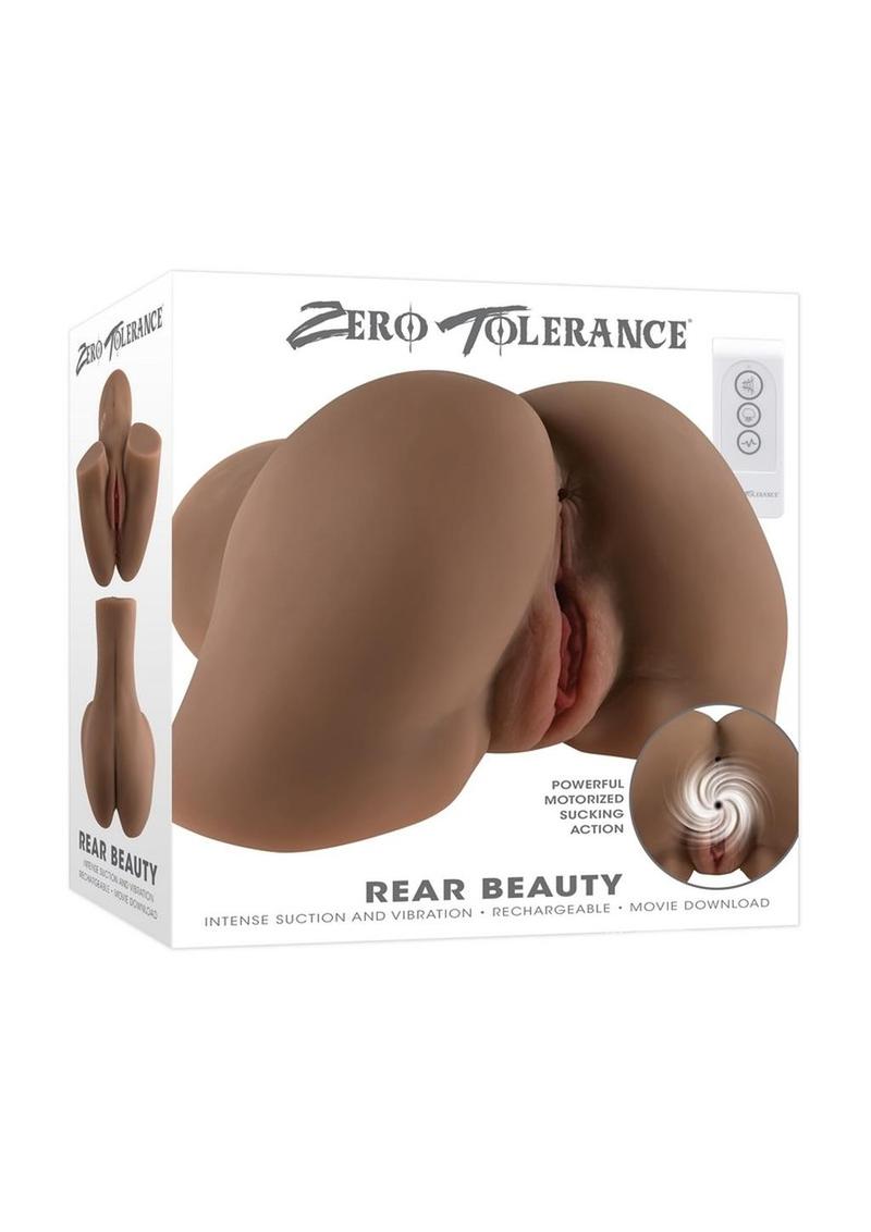 Zero Tolerance Dual Channel Vibrating Stroker - Remote Controlled, Realistic Anal & Vaginal Experience - SP BOUTIQUE