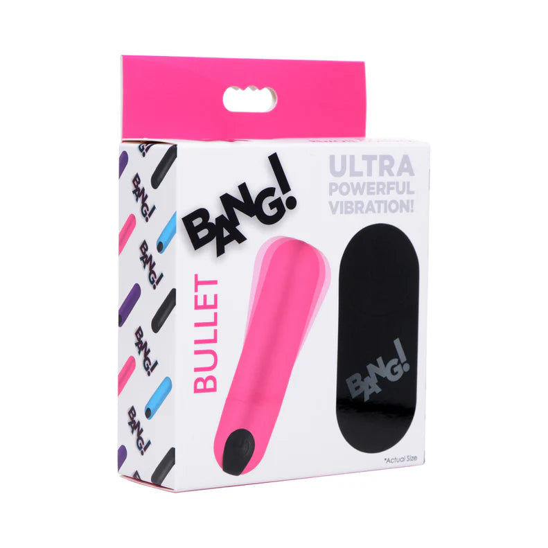 BANG! Vibrating Bullet with Remote Control XR BRAND