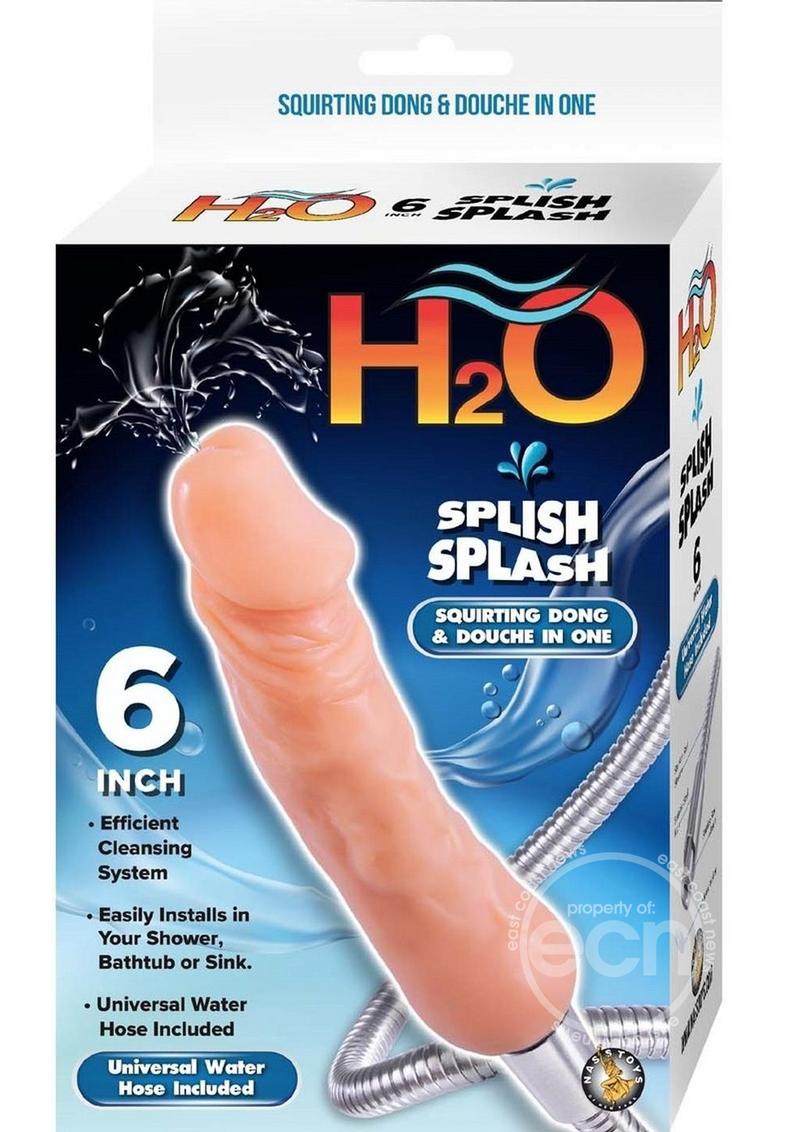 H2O Splish Splash Squirting Dong Douche - SP BOUTIQUE