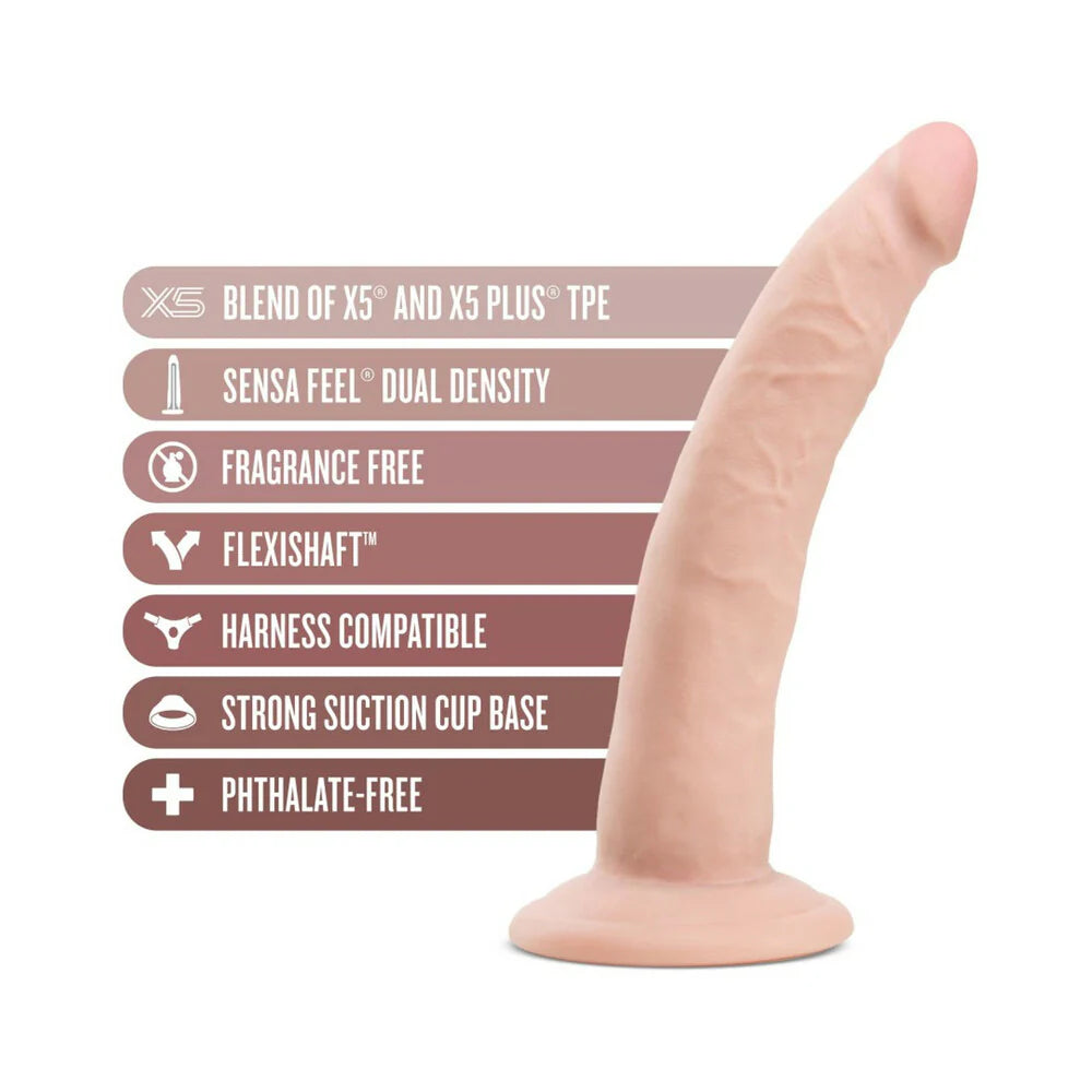 Au Naturel Jack Posable Dual Density Dildo BLUSH