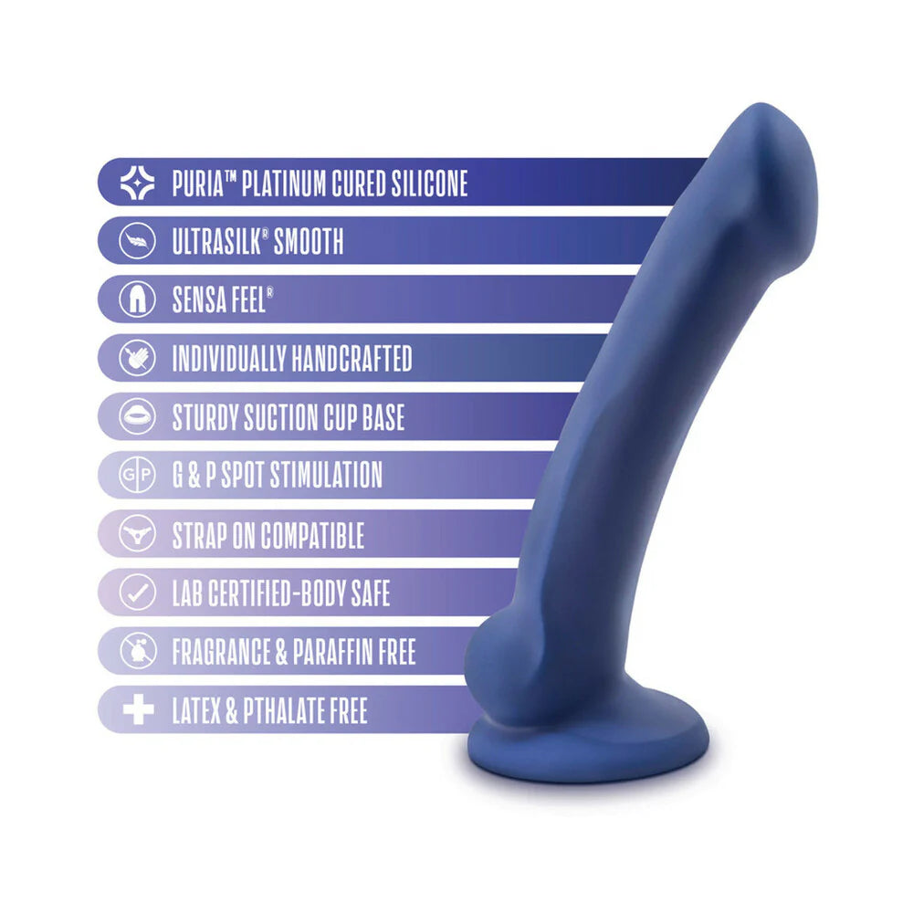 Avant D10 Ergo Mini Dual Density Silicone Dildo with Suction Cup BLUSH