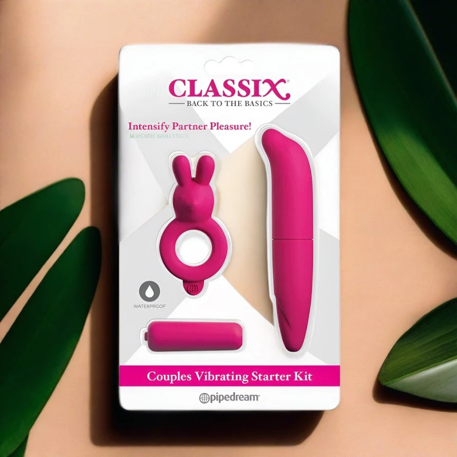 Pipedream Classix 3-Piece Couples Vibrating Starter Kit PIPEDREAM