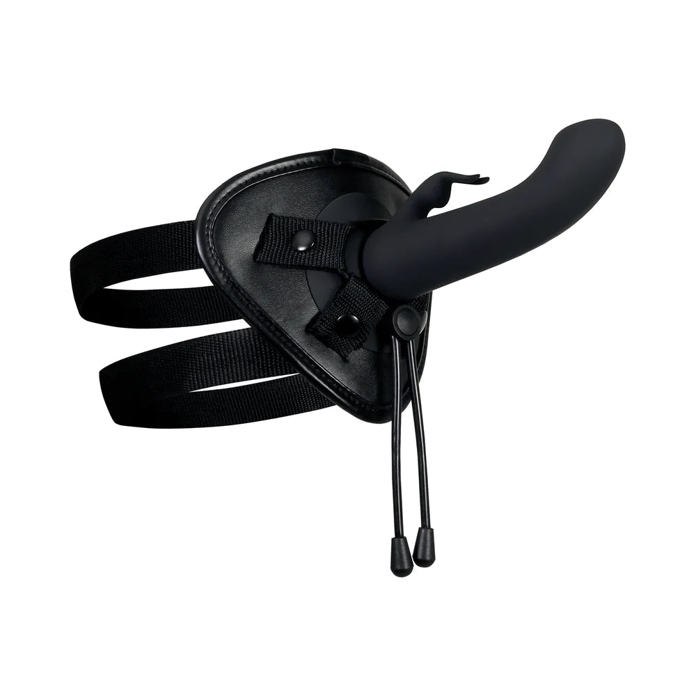 Evolved Heavenly Harness 5-Piece Rechargeable Silicone Vibrating Strap-On Kit EVOLVED