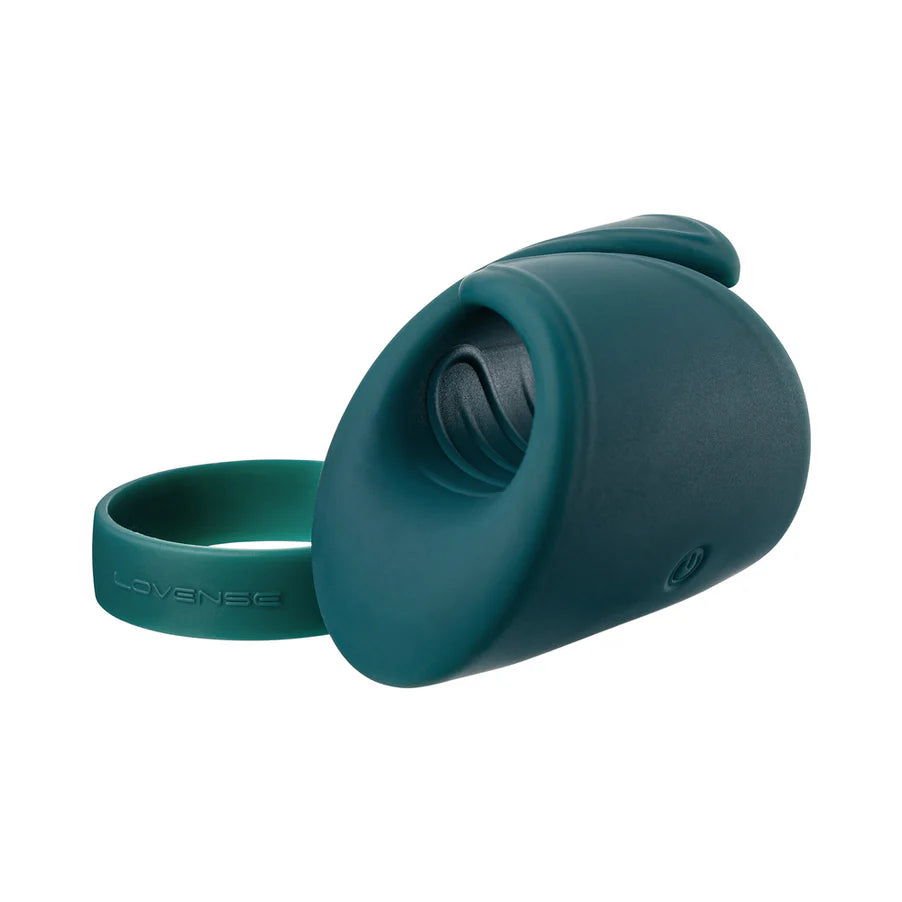 Lovense Gush App-Compatible Handsfree Masturbator Teal SP BOUTIQUE