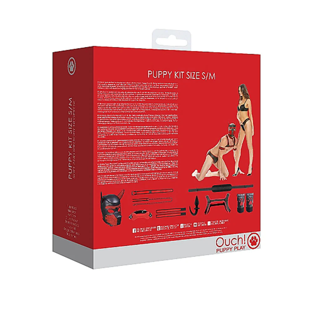 Ouch! Puppy Play 8-Piece Neoprene Puppy Kit OUCH!