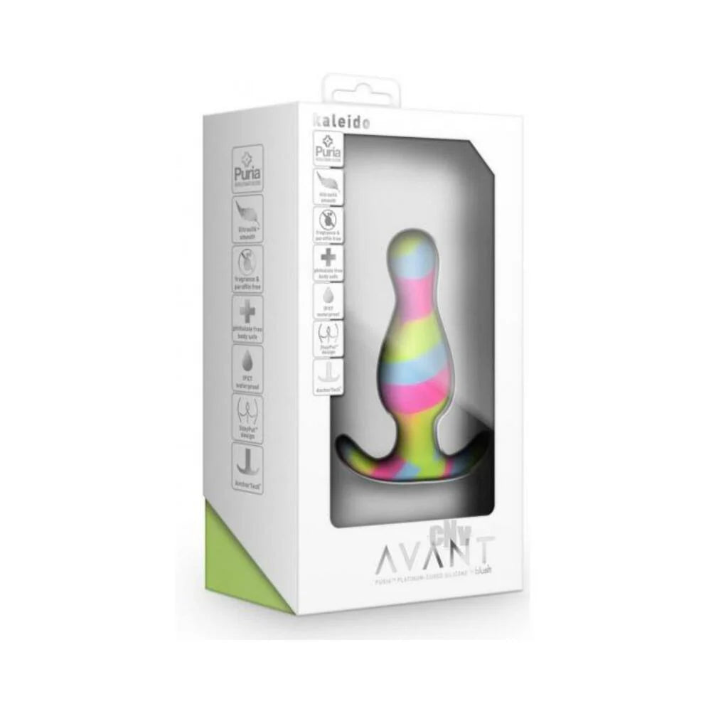 Avant Kaleido Silicone Anal Plug Lime BLUSH