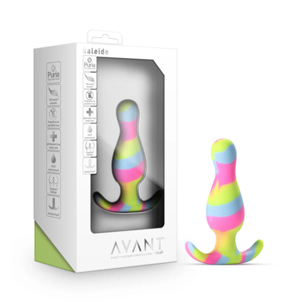 Avant Kaleido Silicone Anal Plug Lime BLUSH
