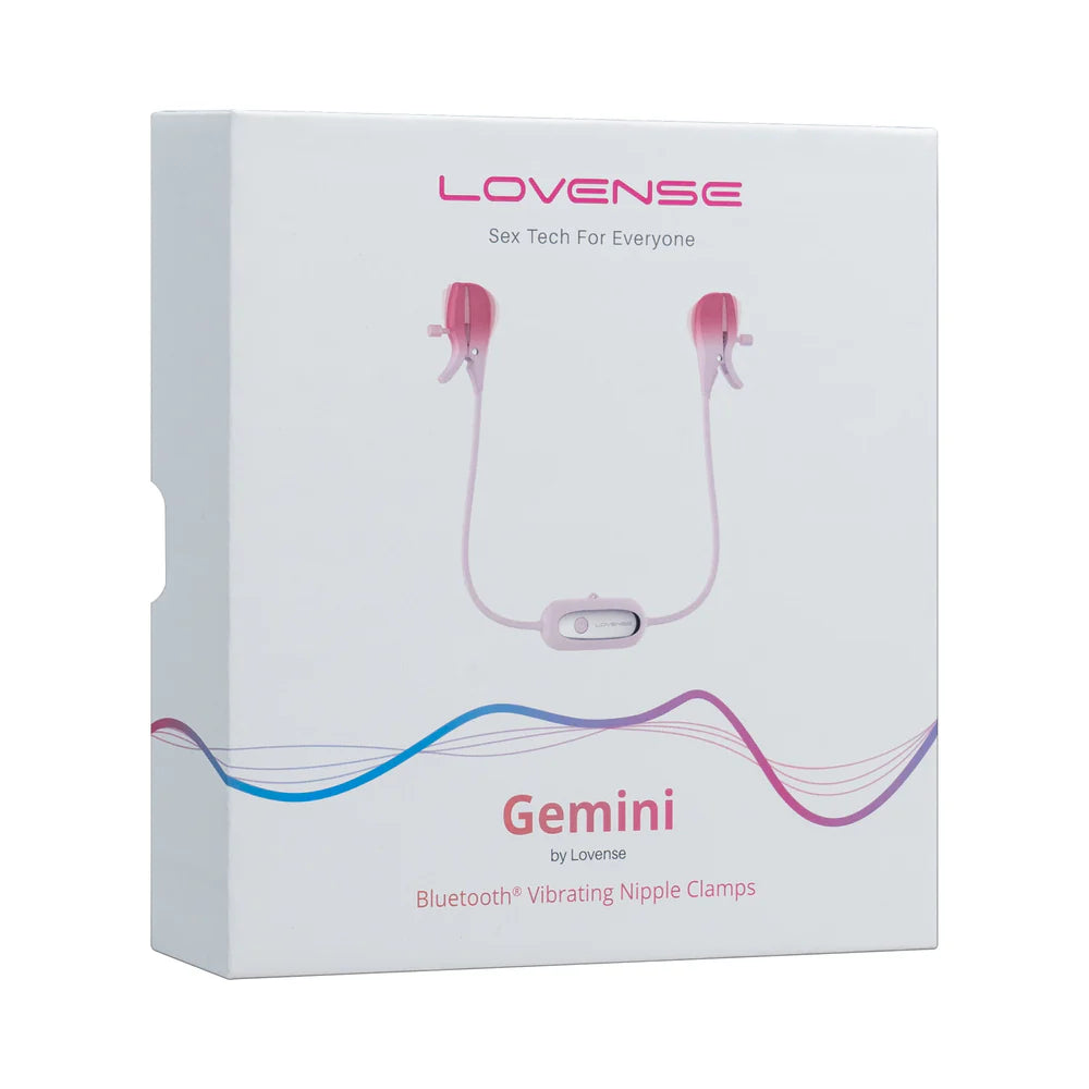 Lovense Gemini Vibrating Nipple Clamps - SP BOUTIQUE