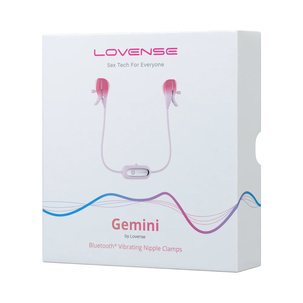 Lovense Gemini Vibrating Nipple Clamps - SP BOUTIQUE