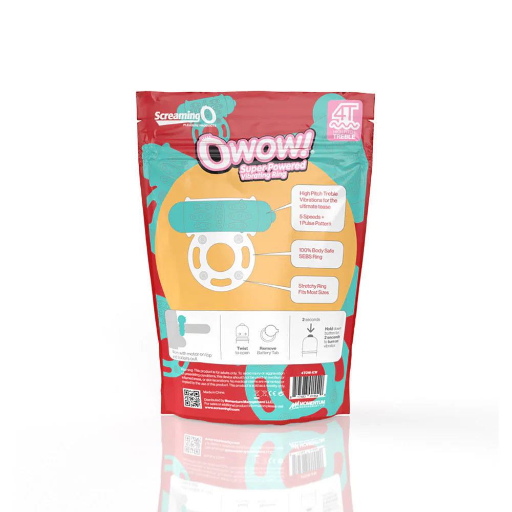 Screaming O 4T OWow Vibrating Cockring SCREAMING O