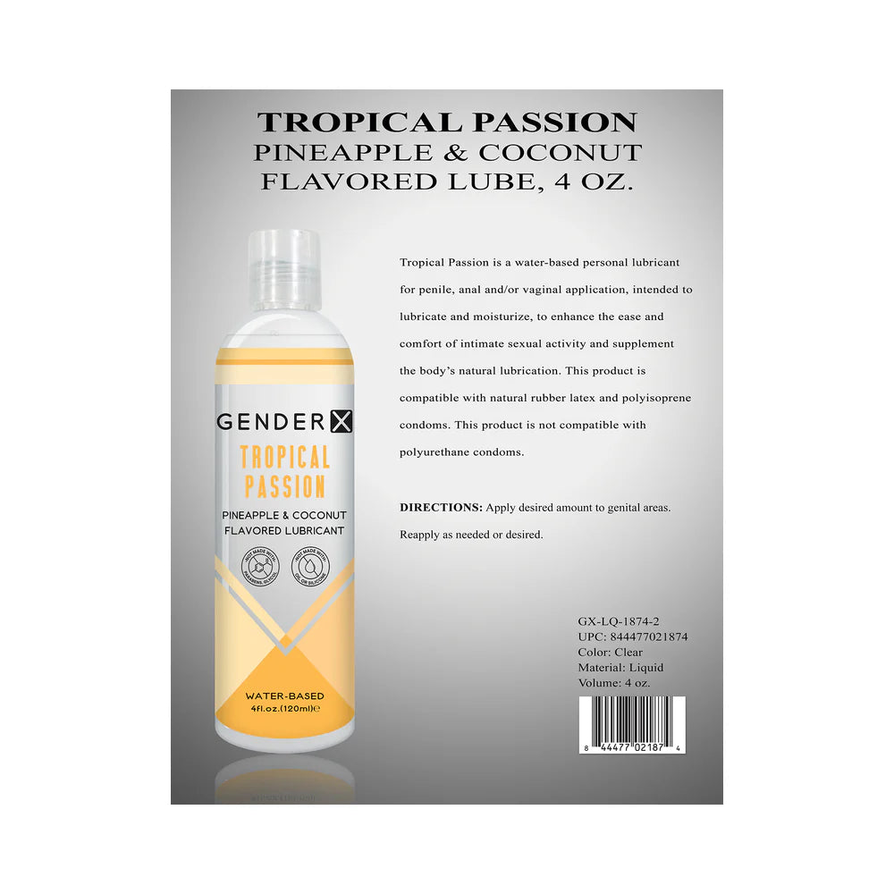 Gender X Flavored Water-Based Lubricant GENDER X