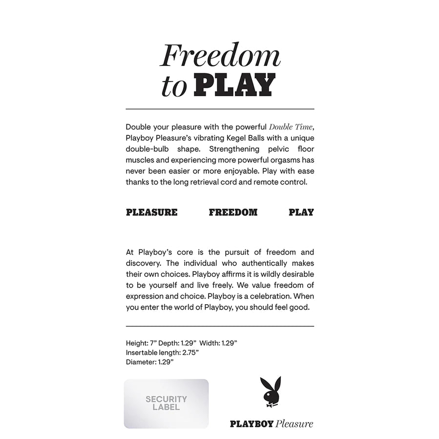 Playboy Double Time - SP BOUTIQUE